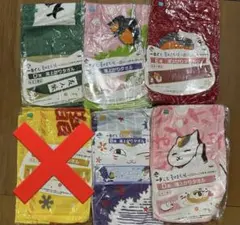 【未開封】夏目友人帳 一番くじ 湯上がりタオル 6点フルコンプセットニャンコ先生