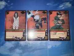 NARUTO カードゲーム 忍-37 カカシ 紅 ガイ ザブザ 4枚 セット - メルカリ