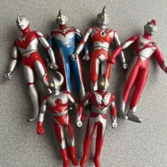a*i様 ウルトラマン ソフビ 6点セット
