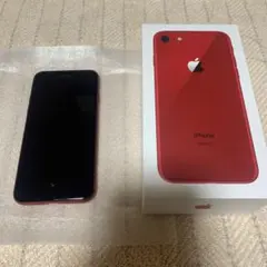 iphone8 64gb SIMフリー プロダクトレッド 中古 目立つ傷無し
