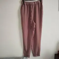GU レディース パンツ Mサイズ ピンク 上品 大人可愛い カジュアル