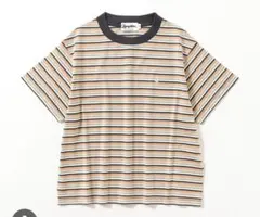 【Gymphlex】 クルーネックTシャツ ストライプ(サイズ14)のサムネイル