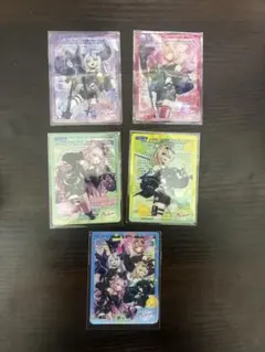 セブンイレブン限定 ホロライブ クリアカード5種のサムネイル