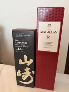 新品・箱付・未開封】山崎12年／マッカラン12年／オーバン14年 3本