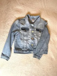 H&M キッズ デニム ジャケット ライトブルー 120cm