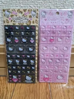 ハローキティ タイルシール 2シートセット