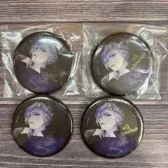 ツイステ 缶バッジ ヴィル・シェーンハイト 寮服 kv キービジュ 4個セット
