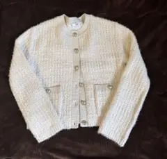 GU ツイーディーニットカーディガン ♡ XS