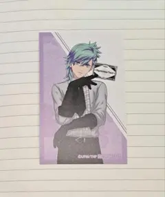 うたプリ　タブナイ　アニメイト　フェア　特典　イラストカード　予告状　美風藍　①