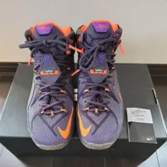 箱有 NIKE LEBRON 12 27cm ナイキ レブロン 12 バスケット