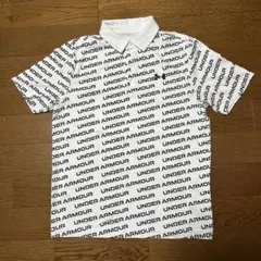 値下げ‼️UNDER ARMOUR ゴルフポロシャツ ホワイト　Mサイズのサムネイル