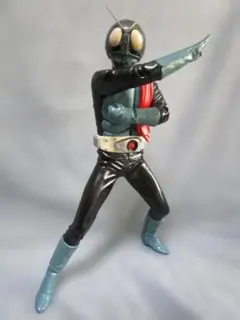 ボークス VOLKS　ソフビガレージキット　仮面ライダー旧１号　完成品のサムネイル