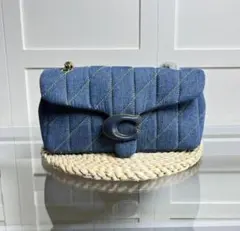 ⭐︎新品未使品⭐︎コーチタビー ショルダー バッグ 26・キルティングCR704