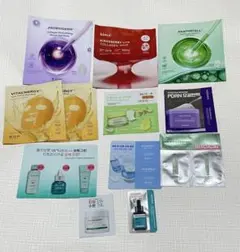 韓国コスメ　化粧水、美容液、シートマスクなど12点まとめ売り
