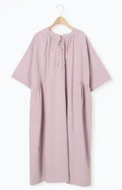samansa mos2♡襟ぐり小レース2wayワンピース♡online完売色