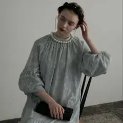 BONLECILL noir オケージョンドレス ボリュームギャザードレス