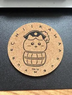 ハチワレ 海賊 コルクコースター