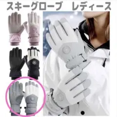 スノーグローブ 手袋　スキー　スノボ　バイク 防水防寒 自転車 通勤 通学 女子