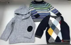 GAP H&M ZARA セーター　ニット　 3枚　セット　まとめ売り　90cm