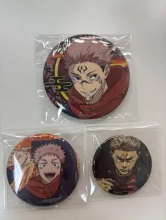 虎杖悠仁 両面宿儺 缶バッジ