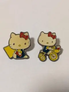サンリオ　ハローキティ　ピンバッジ
