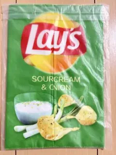 Lay's 포테이토 칩스 티슈 케이스, 사워 크림 & 어니언, 그린