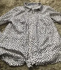 レオパード柄 長袖シャツ