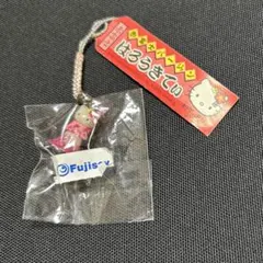 ご当地キティー　根付け　ストラップ　ハローキティ ストラップ 赤富士