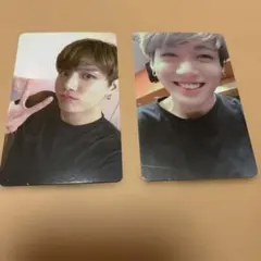 BTS LOVEYOURSELF 公式トレカ　グク☆ジョングク　２枚セット