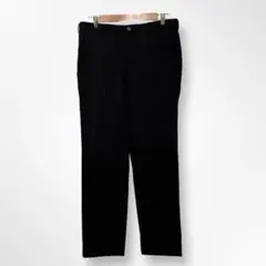 BLACK Comme Des Garçons 22aw ポリ縮　ねじれ　パンツ BLACK Comme Des Garçons 22aw ポリ縮 ねじれ パンツ Black