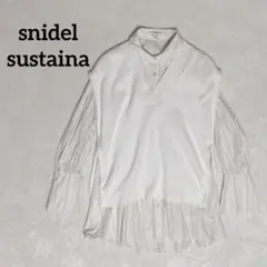 最終価格　snidel sustaina ニットベストミニワンピース