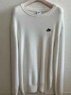 NIKE クルーネック ニット セーター ホワイト