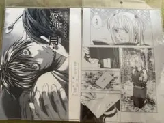 デスノート原画展会場限定品　L　弥海砂　クリアファイル