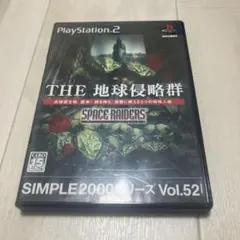 THE 地球侵略群 SPACE RAIDERS SIMPLE ps2 G