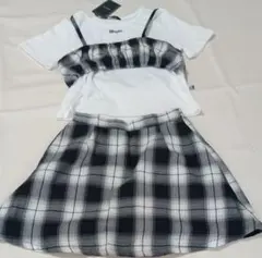 【150】 未使用 セットアップ 上下3点セット バースディ