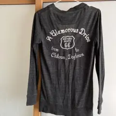 Letter BACK NUMBER カーディガン グレーのサムネイル