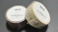 mt マスキングテープ　マステ　ウィリアムモリス　２個セット　まとめ売り