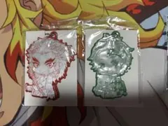 鬼滅　ぎゅぎゅっとリフレクター　煉獄杏寿郎　竈門炭治郎