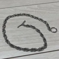 【GOLDY】オーバーラップ ツイスト チェーン マンテル ネックレス