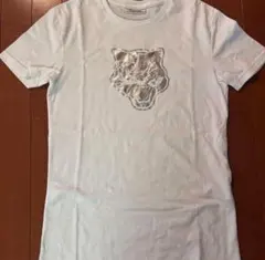 オニツカタイガー　シルバー　tシャツ　美品　虎のサムネイル