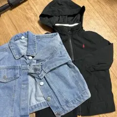SET価格！poloラルフローレンと　 JERRY KIDS デニムジャケット