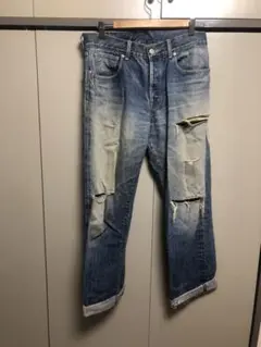 【最終お値下げ】【超レア】アーツアンドサイエンス ダメージデニム ジーンズ