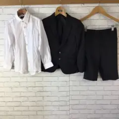 10.13 h499 ミチコロンドンコシノ スーツ ３点セット 120 男の子
