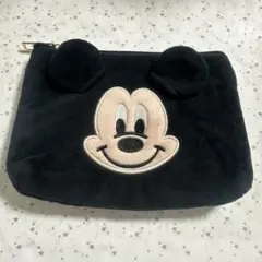 ミッキーマウス　フラットポーチ