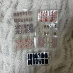 【新品未使用】ネイルシールセット7種類