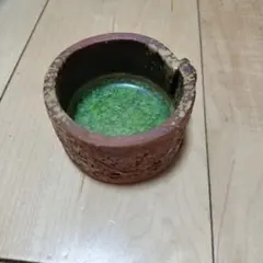 陶器 花器 剣山付き フラワーベース 一輪挿し