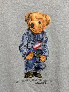 【正規】Ralph Lauren Polo Bear Tシャツ グレー　ポロベア