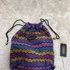 未使用✨MISSONI ミッソーニ　巾着　ポーチのサムネイル