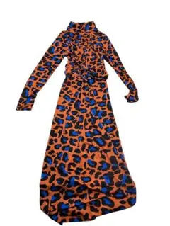 古着美品SFERAスフェラワンピースドレスキャバ嬢豹柄S