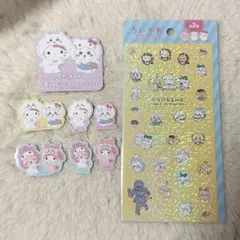 ちいかわ　シール　サンリオコラボ　ステッカー　キャンドゥのサムネイル